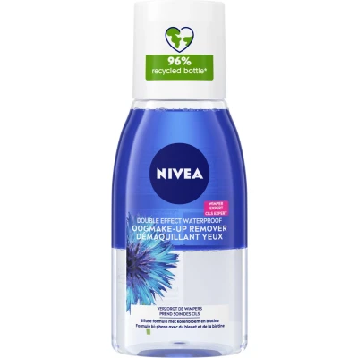 Afbeelding van Nivea Double Effect Oogmake up Remover Waterproof 125ml
