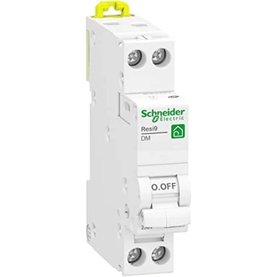Image de Schneider Electric R9PFC625 Resi9, Disjoncteur modulaire, 1P+N 25A, courbe C, peignable XP 25A C