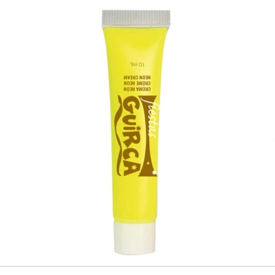 Afbeelding van Fiestas Guirca Neon Gele Make up Tube 10 ml
