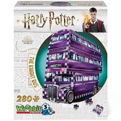 Image de Puzzle 3D 280 pièces Le Magicobus Harry Potter Wrebbit