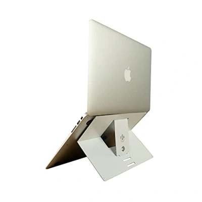 Afbeelding van R Go Riser Attachable laptopstandaad, wit laptopstandaard