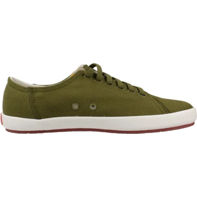 Afbeelding van Camper PEU Rambla Vulcanizado Sneakers laag, Heren, Maat: 41, Olive Katoen
