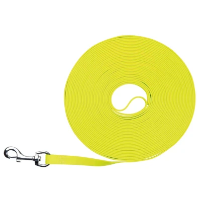 Afbeelding van Trixie Easy Life Sleeplijn 17mm Neon&amp;Geel Hondenriem 15 m