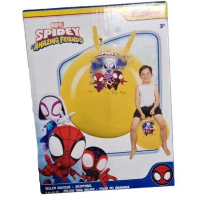 Afbeelding van John springbal Spiderman, buitenspel, 50 cm, 7259549
