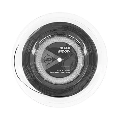 Afbeelding van Dunlop Black Widow Rol Snaren 200m Zwart