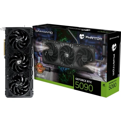 Afbeelding van Gainward Nvidia GeForce RTX 5090 Videokaart Phantom GS 32 GB GDDR7 RAM PCIe x16 HDMI 2.1, DisplayPort 2.1
