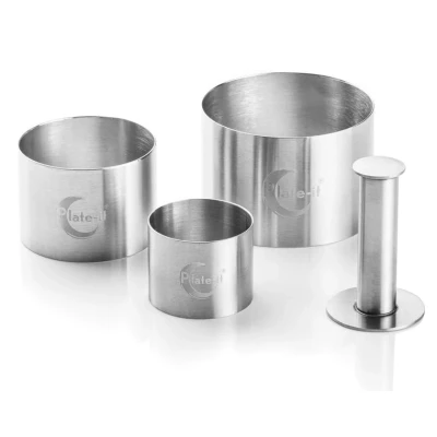 Afbeelding van Plate it Garneerringen met Pusher Set/4
