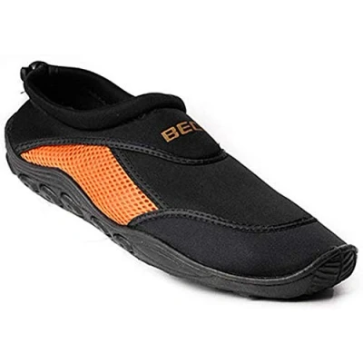 Afbeelding van Beco Waterschoenen Unisex Zwart/oranje Maat 38