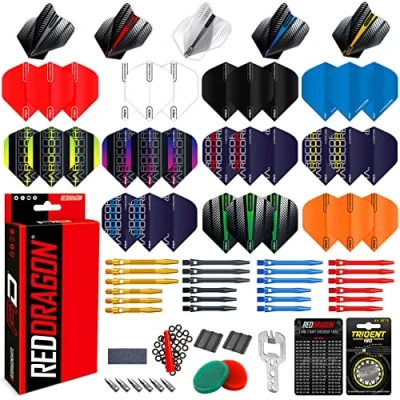 Afbeelding van RED DRAGON Darts Accessory Pack Pro Aluminium Set