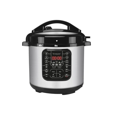 Afbeelding van BEPER P101COS001 Pressure Cooker en multikoker met druk, 6 liter stoom, elektrische snelkookpan 15 kookprogramma&#039;s