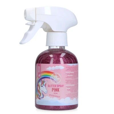 Image de Lucky Horse Glitter Spray Unicorn Rose 250 ml