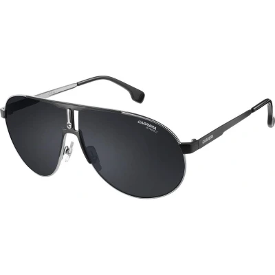 Afbeelding van Carrera Aviator Unisexe Ruthenium Matt Black Gris Blue Lunettes de soleil