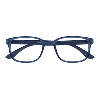 Afbeelding van Leesbril +1.00 regenboog blauw