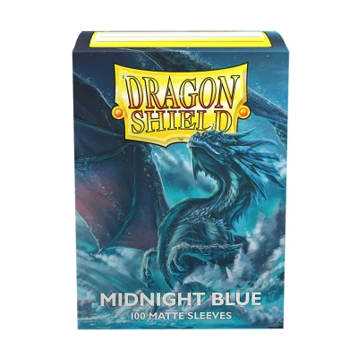 Afbeelding van Dragon Shield Sleeves Matte Midnight Blue (100 stuks)