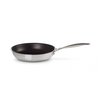 Afbeelding van Le Creuset Rvs Plus Diepe Koekenpan In 24cm Met Anti aanbaklaag