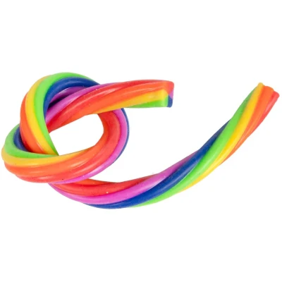 Afbeelding van Toi Toys Fun super rekbaar touw regenboog, 2st.
