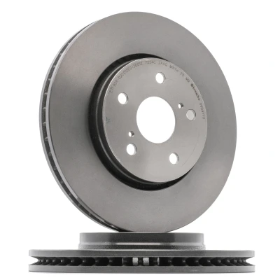 Afbeelding van BREMBO 09.D417.11 Remschijf 299 28 5 interne ventilatie Gecoat TOYOTA: C HR