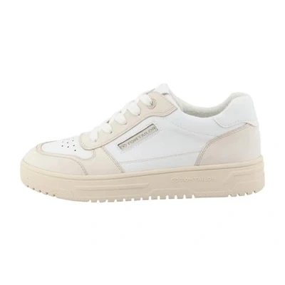 Afbeelding van TOM Tailor Sneakers laag, Dames, Maat: 40, White cream Pu