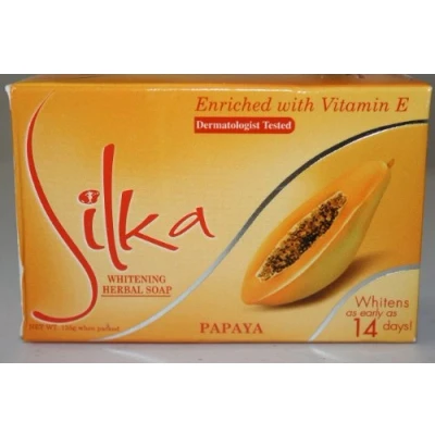 Afbeelding van SILKA Whitening Herbal Papaya Soap 135g