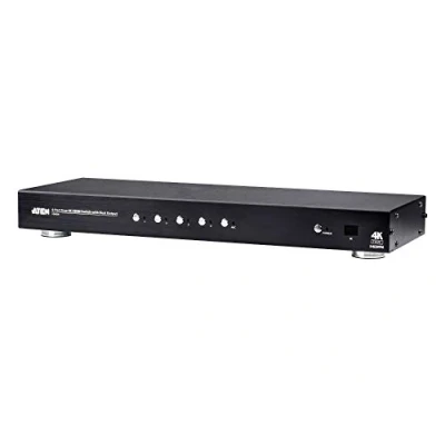 Image de ATEN VS482B Commutateur vidéo/audio 4 x HDMI de bureau, Montable sur rack