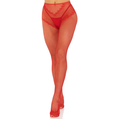 Afbeelding van Leg Avenue Crotchless Backseam Panty Rood