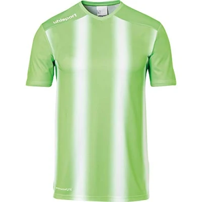Afbeelding van Uhlsport Stripe 2.0 Shirt Korte Mouw Kinderen Fluo Groen / Wit Maat: 140