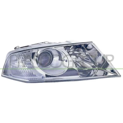 Afbeelding van PRASCO SK0244903 Koplampen rechts H1/H7, H1, H7 Met regelmotor voor LWR SKODA: Octavia 2 Combi, II Hatchback