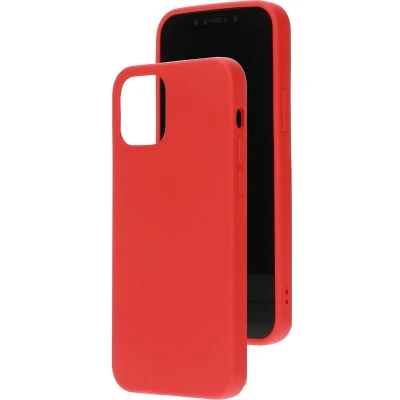 Afbeelding van Mobiparts Silicone Cover Apple iPhone 12/12 Pro Scarlet Red
