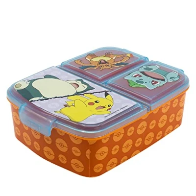 Image de Stor Pokemon Boîte à repas pour enfant multiple avec 3 compartiments