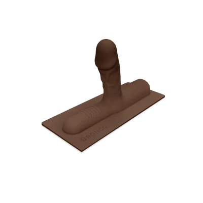 Afbeelding van Toys voor vrouwen The Cowgirl Bronco Siliconen Opzetstuk Donkere Huid