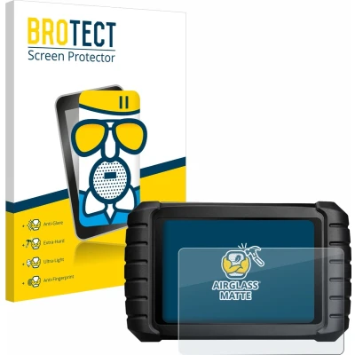 Afbeelding van BROTECT Screenprotector voor iCarsoft CR Max Folie Beschermfolie Beschermglas matte