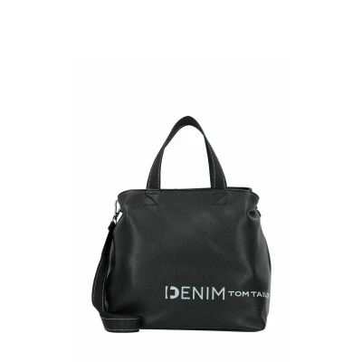Afbeelding van TOM TAILOR handtas schoudertas Marlow Zip Shopper Black zwart