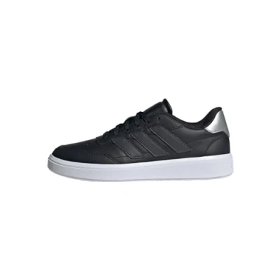 Afbeelding van adidas Sportswear Courtblock Sneakers laag Core black carbon silver metallic, Maat: 42, metallic Kunststof