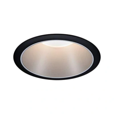 Afbeelding van Paulmann 93397 Cole LED inbouwlamp GU10 Zwart (mat), Zilver