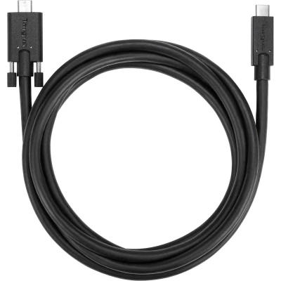 Afbeelding van USB C kabel Targus ACC1122GLX Zwart 1,8 m