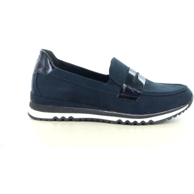 Afbeelding van MARCO TOZZI Damesslippers 2 24720 43, Dk Navy Comb