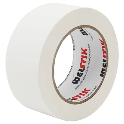 Afbeelding van WELSTIK Gaff 50 mm x 30,2 m dun plakband mat wit