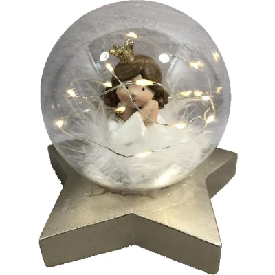 Afbeelding van Kerstversiering DKD Home Decor Hars (15 x 11 18 cm) (2 Stuks)