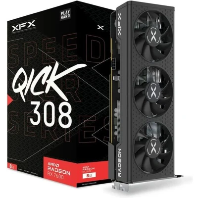 Afbeelding van Karta graficzna XFX Radeon RX 7600 SPEEDSTER QICK 308 Black Edition 8GB GDDR6 128bit FSR
