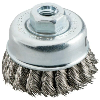 Image de METABO 623796000 brosse à godets 65x0,35 mm/ M 14, acier, type noué