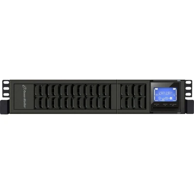 Afbeelding van PowerWalker VFI 1000CRM LCD Dubbele conversie (online) 1 kVA 800 W 3 AC uitgang(en)