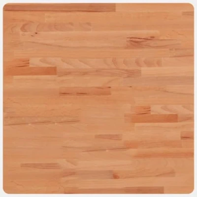 Afbeelding van Tafelblad vierkant 60x60x1,5 cm massief beukenhout