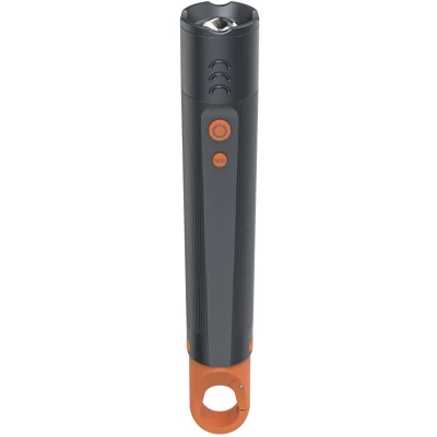 Afbeelding van Hama Led zaklamp &quot;FLX600&quot;, batterijen, schokbestendig, alu, 4 modi+SOS, zoom
