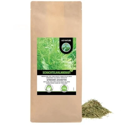 Image de Alpi Nature Prele des Champs Tisane 250g, Prêle Séchée et Coupée, Thé en Vrac