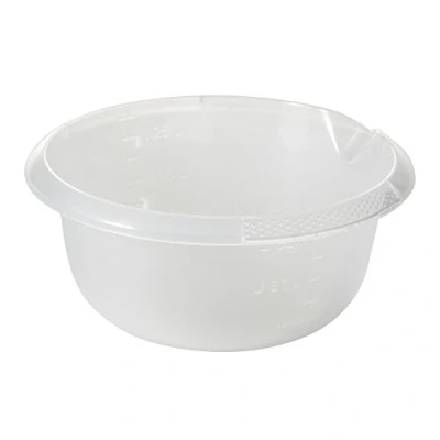 Afbeelding van keeeper Universele mengkom met schenktuit, rond, 1,5 l, Ø 20 cm, Björk, transparant