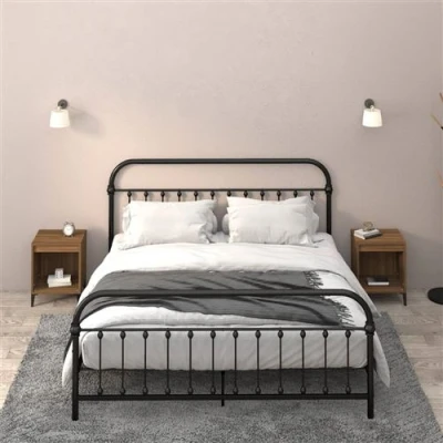 Afbeelding van Nachtkastjes 2 st 40x35x50 cm bruineikenkleurig