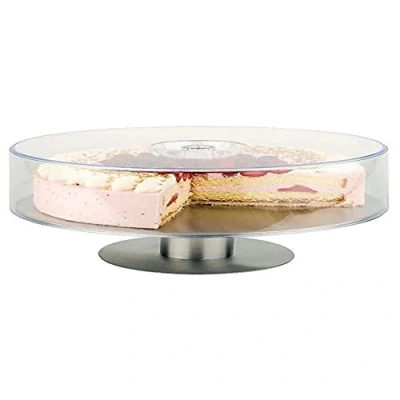 Afbeelding van APS RVS draaibare taartschotel 30cm