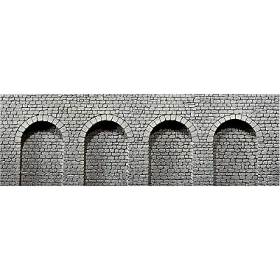Image de Faller Modélisme accessoires de décor HO Dalle décorative : 4 arcades