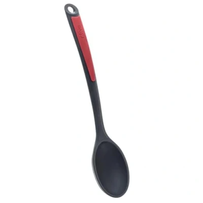 Afbeelding van 5five siliconen lepel &quot;silitop&quot; zwart rood