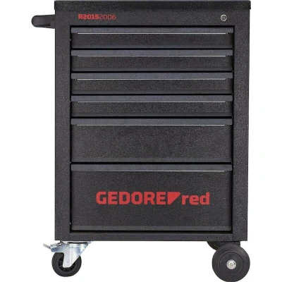Image de GEDORE RED R20152006 Chariot à outils MECHANIC avec 6 tiroirs noir mat 3300012